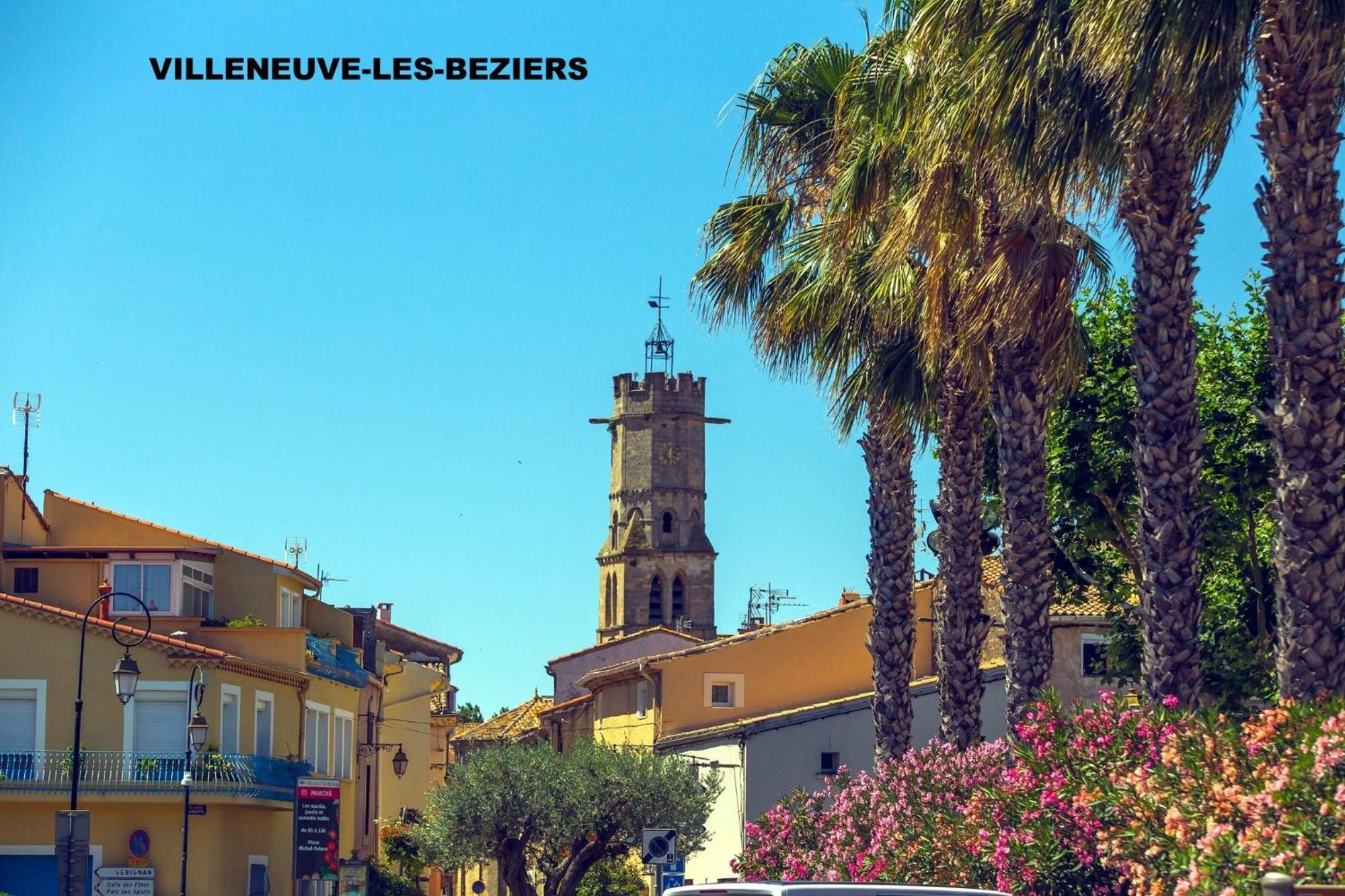 Hotel Las Cigalas Villeneuve-lès-Béziers Екстериор снимка